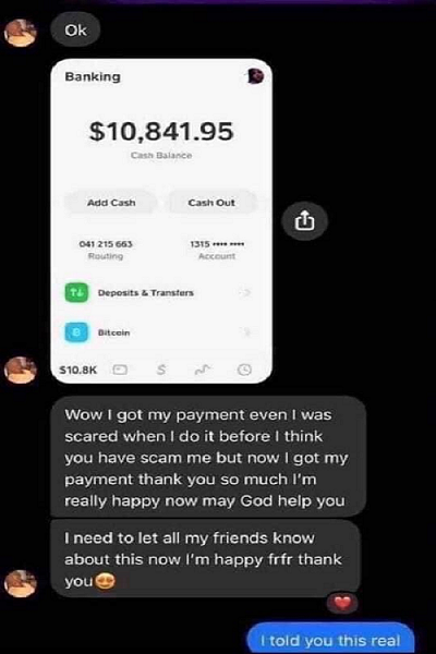 Scam Message