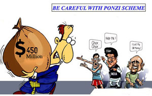 Ponzi Scheme Representation